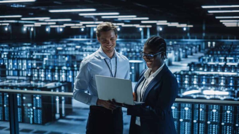 I’d Own Brookfield Infrastructure for its 36% Jump in Data-Segment Cash Flow Data center servers IT workers